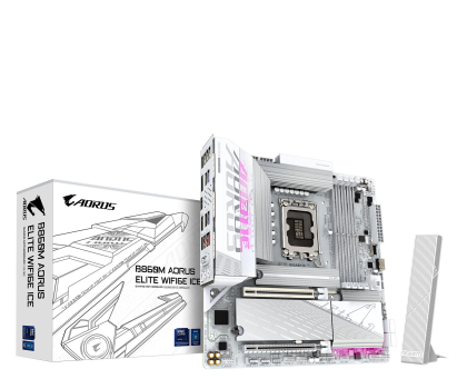 Płyta główna Socket 1851 Gigabyte B860M A ELT WF6E ICE